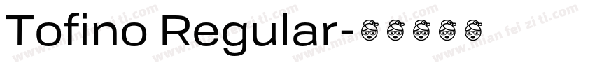 Tofino Regular字体转换